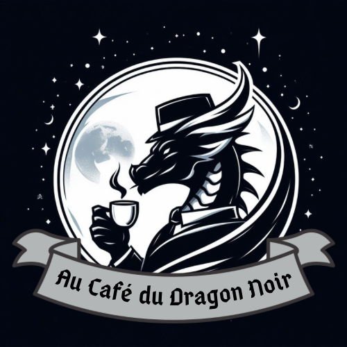 Logo Au café du Dragon noir